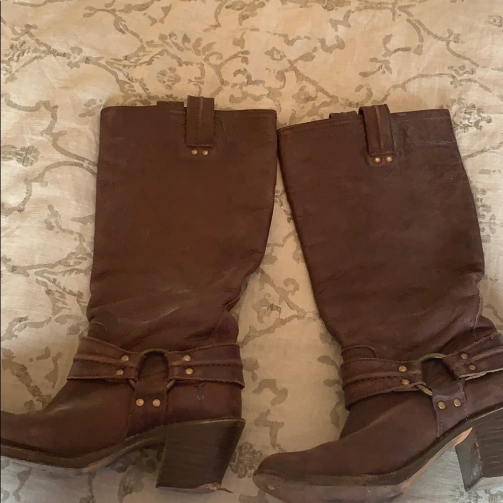 Frye leather boots